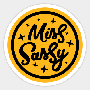 Princess Sassy Pants' Sticker