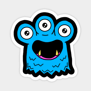 Bleb The Blue Monster Magnet