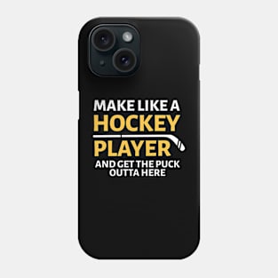 FUNNY HOCKEY Phone Case