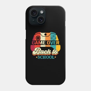 Back to School Funny Game Over Teacher Student Controller Phone Case