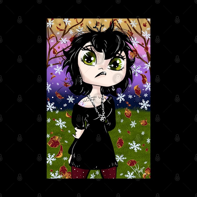 Adorable Little Gothic Vampire Crafty Witch by OCDVampire