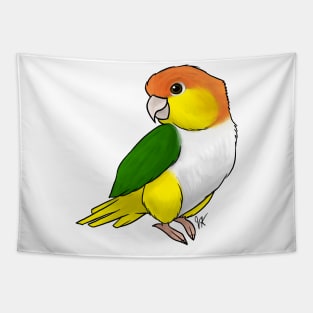 Bird - Caique - Yellow Tailed Tapestry