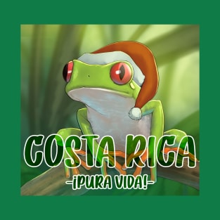 Costa Rica Pura Vida X-Mas T-Shirt