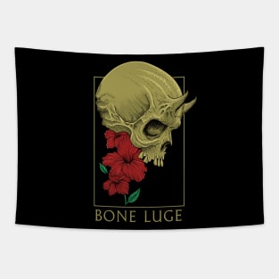 Bone Luge Tapestry