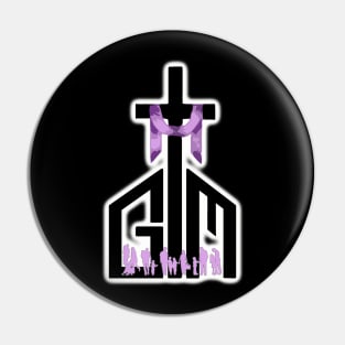 GMFM Logo 2 (Dark) Pin