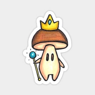 King Bolete - Hand Drawn Shroom Buddy Magnet