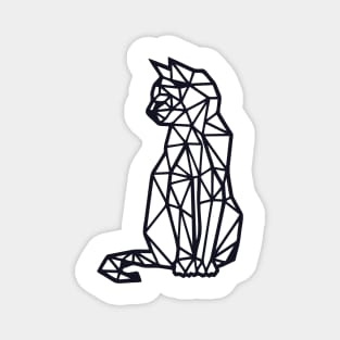 Cat line art Magnet