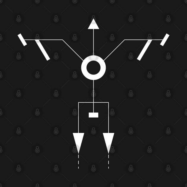 Geometric Tooniefied Design 3 (Dark) by Tooniefied