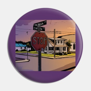 Magnolia St. Pin