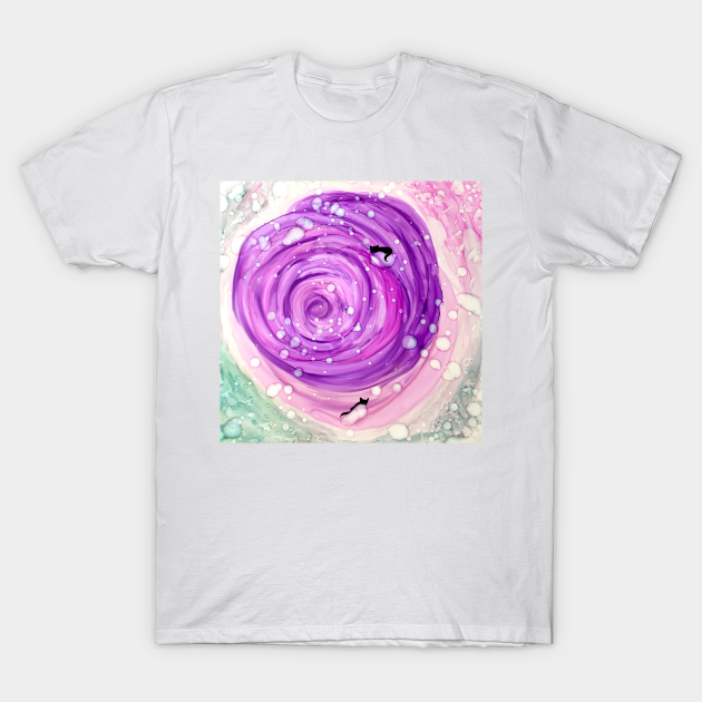 Discover Morning dew on an abstract rose - Abstract Rose - T-Shirt