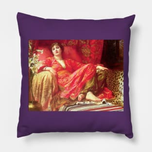 Passion - Sir Frank Dicksee Pillow