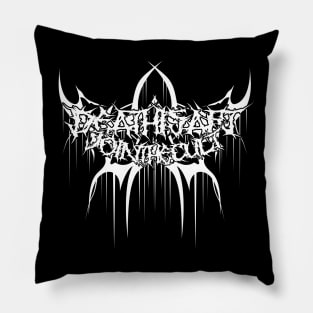 Death is Art Pillow