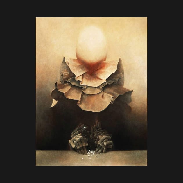 Zdzislaw Beksinski by QualityArtFirst