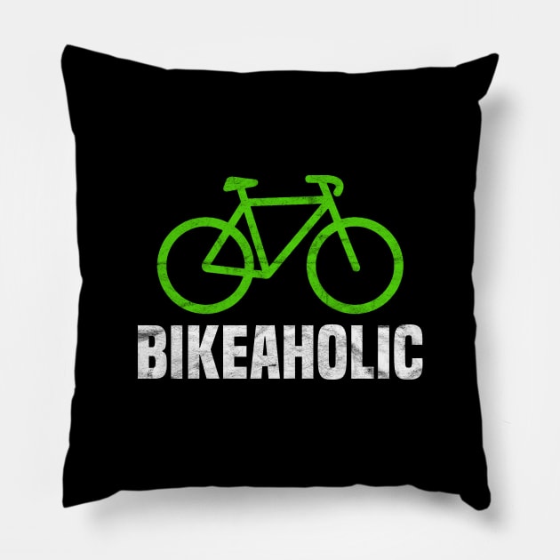 CYCLIST-Bike A Holic Pillow by AlphaDistributors