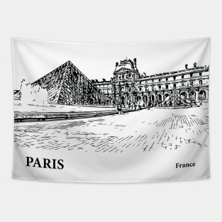 Paris - France Tapestry