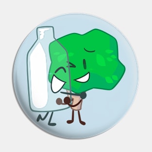 Bottle x Tree Pin