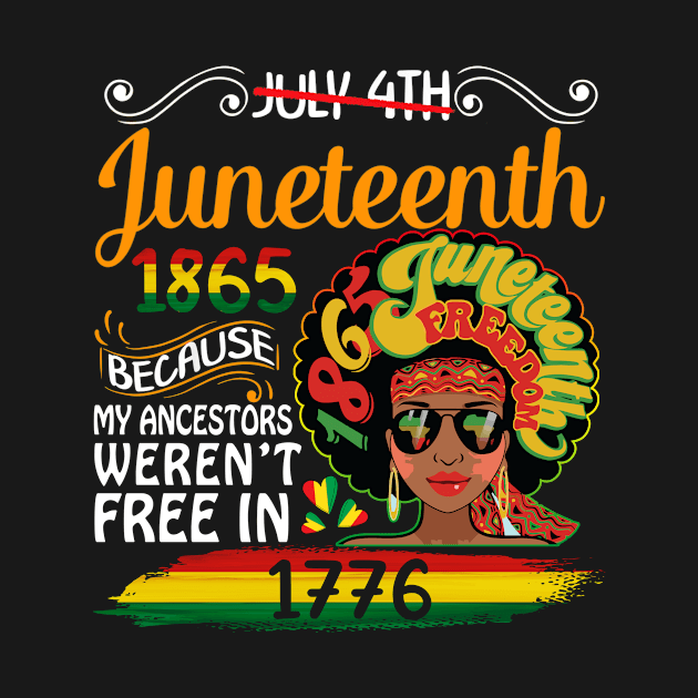 Juneteenth Ancestors Black Pride African American June 19 by joneK