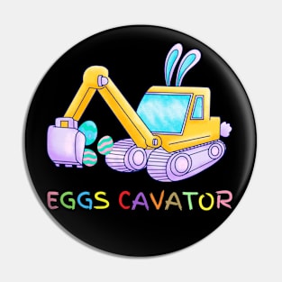 EASTER EGG CAVATOR Pin