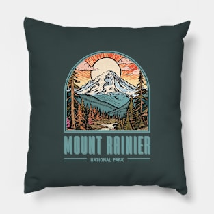 Mount Rainier National Park Pillow