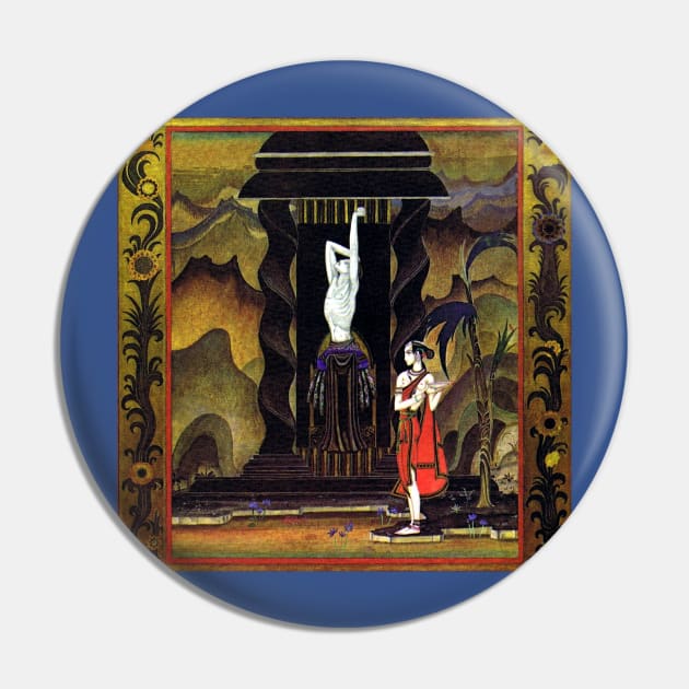 The Enchanted King of the Ebony Isle - Kay Nielsen, Arabian Nights Pin by forgottenbeauty