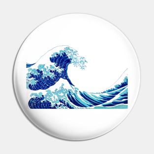 Under the Wave off Kanagawa (Kanagawa oki nami ura) Pin