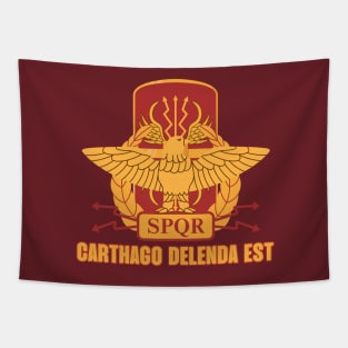 SPQR Carthago Delenda Est Tapestry