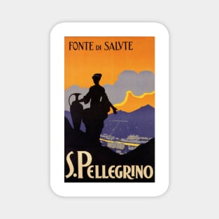 Vintage Travel - San Pellegrino Magnet