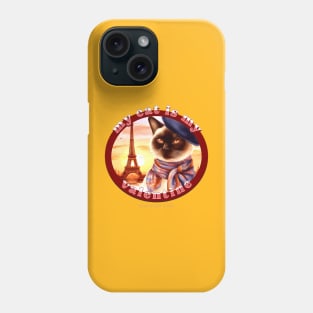 My Cat Is My Valentine Siamese Life 22Z Phone Case