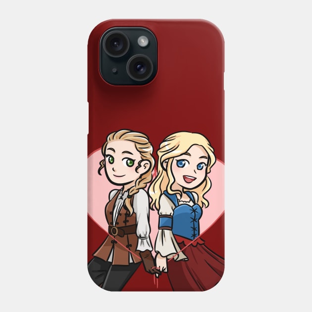 Always Know Each Other (Robin & Alice ver.) Phone Case by artsy_alice