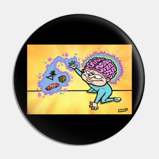 Baby Brain Pin