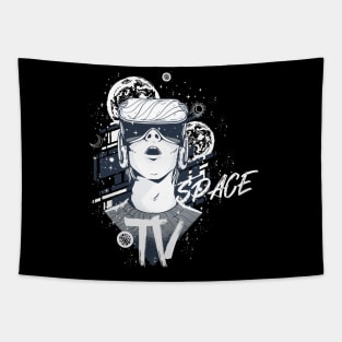 Space TV Tapestry