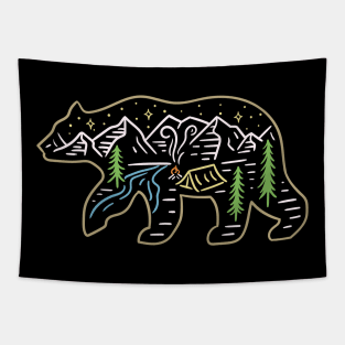 Bear Camp Tapestry