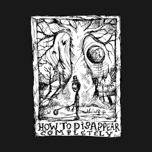 How to Disappear Completely - Illustrated Lyrics T-Shirt