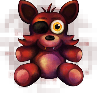 Five Nights at Freddy's FNaF4 Foxy Plush Magnet