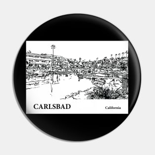 Carlsbad California Pin