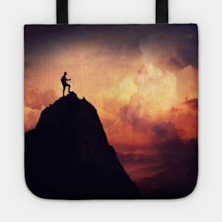 businessman self overcome Tote