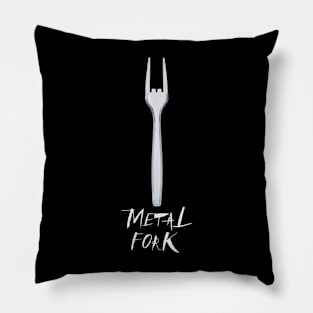 Metal Fork Pillow