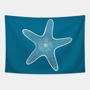 Starfish or Sea Star - marine life animal drawing Tapestry