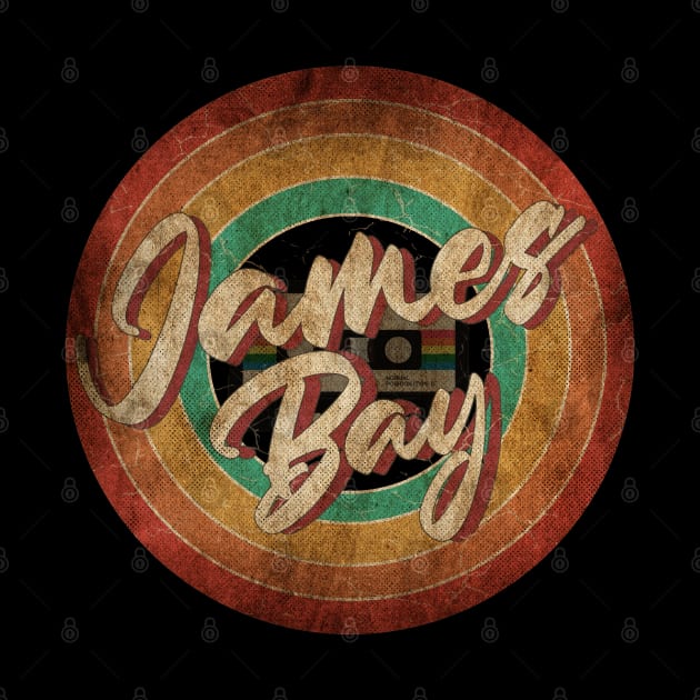 James Bay Vintage Circle Art by antongg