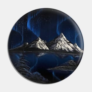 Blue Northern Lights Pin