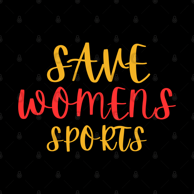 save womens sports by Anik Arts