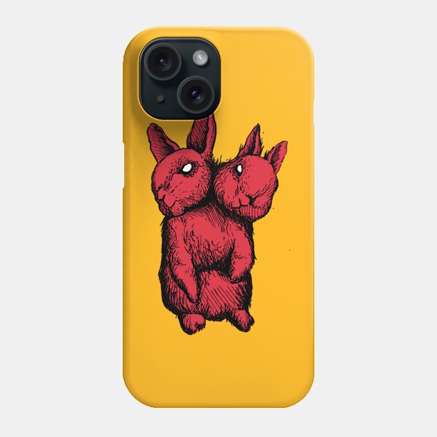 Bunny Phone Case by ricardiobraga