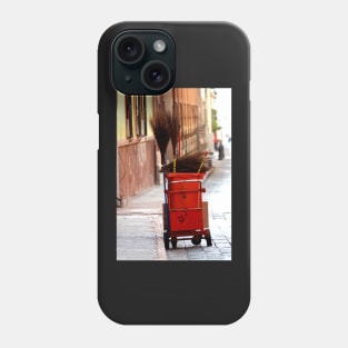 Nettoyage des rues de Queretaro Phone Case