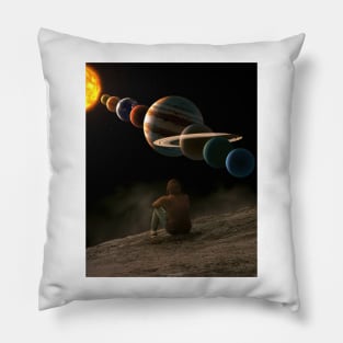 Planet watcher Pillow