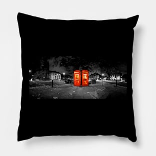 London Phone Booths Pillow