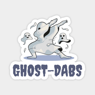 Halloween Ghost Dabs Magnet