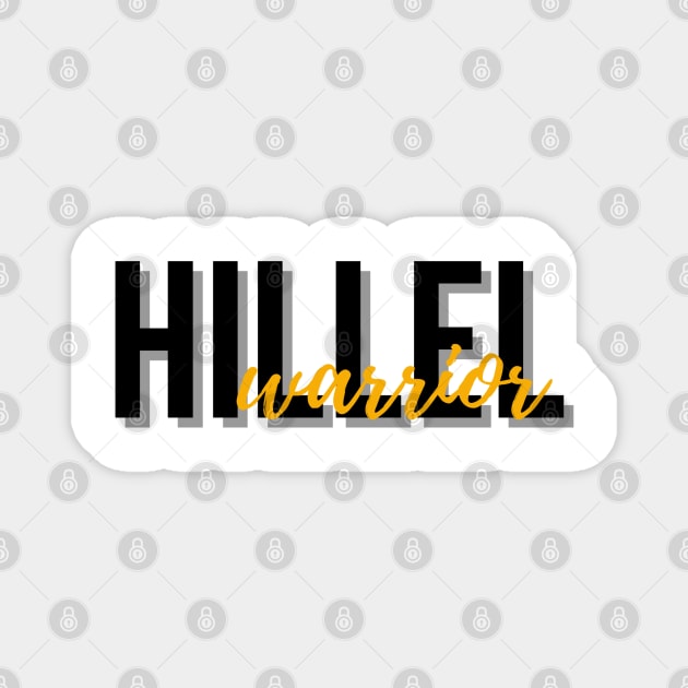Hillel Warriors Magnet by stickersbyjori