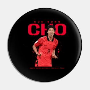 Cho Gue-Sung South Korea Football Team Pin