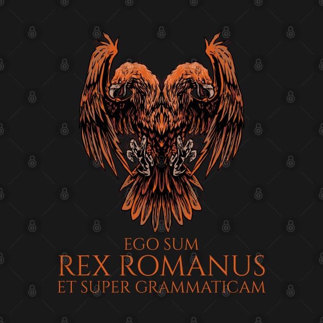 I am king of the Romans and above grammar - Ego sum rex Romanus et super grammaticam by Styr Designs