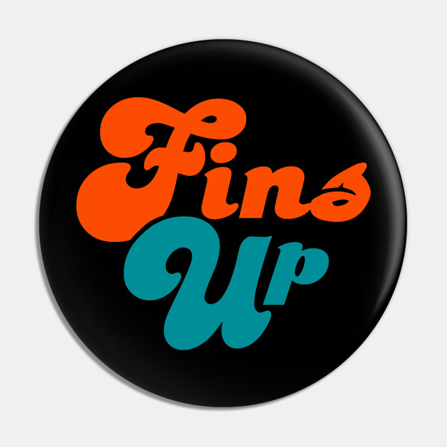 Fins Up, Miami Football Sticker for Sale by FanSwagUnltd